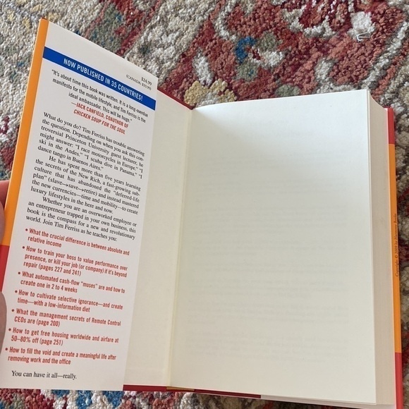 THE 4-HOUR WORKWEEK BY TIMOTHY FERRISS HARDBACK - Picture 3 of 3